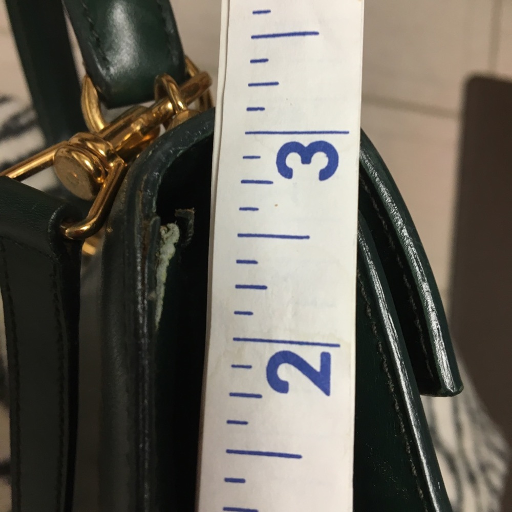 🚫SOLD🚫Vintage Forest Green Gucci Bag - Picture 7 of 7